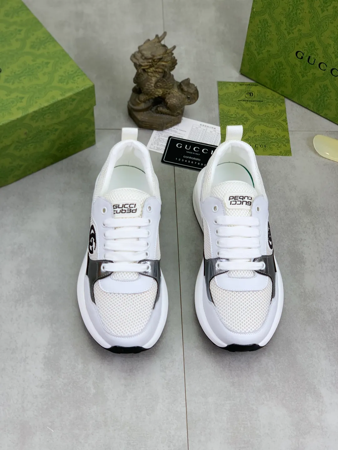 Men's men's shoes 💰P420💰【New model】 🆘 The latest model from Gucci official website🎁Classic casual and fashionable men's shoes👟Best model💥The style is simple and elegant, exclusive for trendy men. Unique official website latest brand elements👑Gucci original decoration, fashionable and generous, the fabric is made of original soft calfskin➕Comfortable soft pigskin lining ✅The official website specifies wear-resistant rubber outsole_full of elasticity, classic model taken in real life🎬Color: 3️⃣colors available😍Number: 38-44 (45 46 customized)
